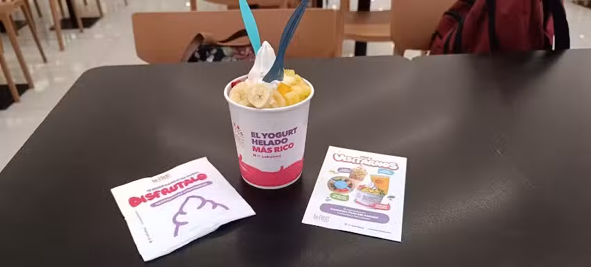 Be fruit Yogurt Helado