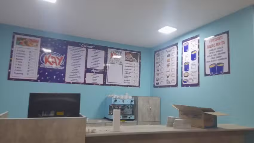 Caf&eacute; helados kay