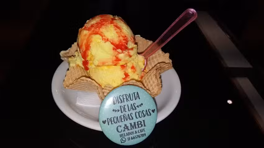 Cambi helados & caf&eacute;