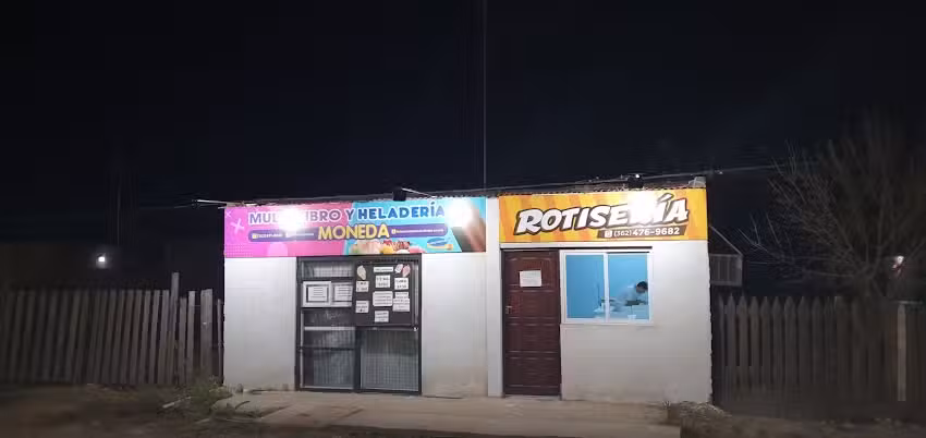 Heladeria y rotiseria moneda